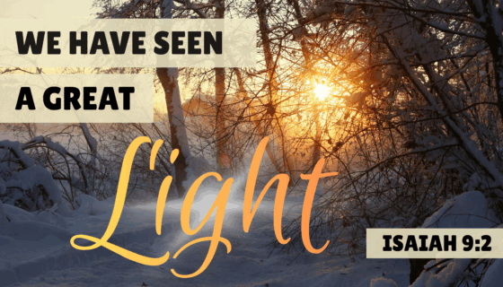 Sermon about Isaiah 9:2